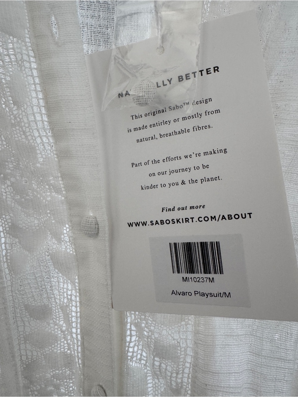 NWT Sabo Skirt Alvaro Playsuit - Picture 4 of 6